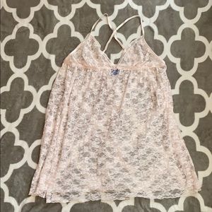 Apt 9 intimates see-thru babydoll chemise